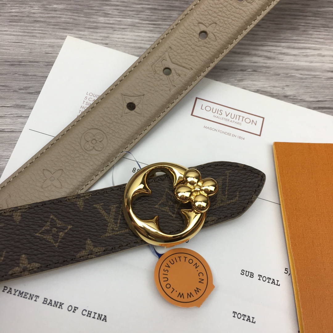 Louis Vuitton LV Women's New Belt 3cm