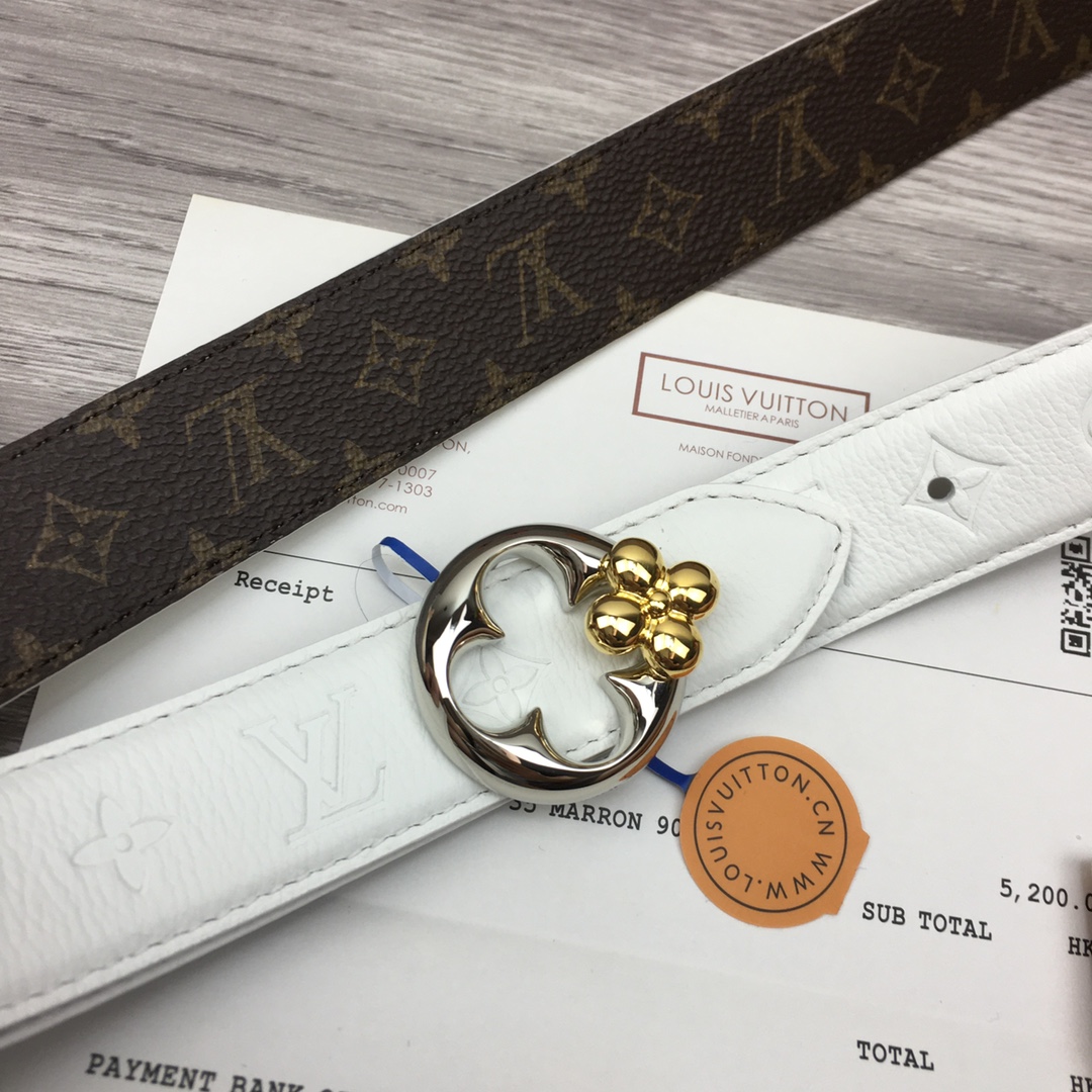 Louis Vuitton LV Women's New Belt 3cm