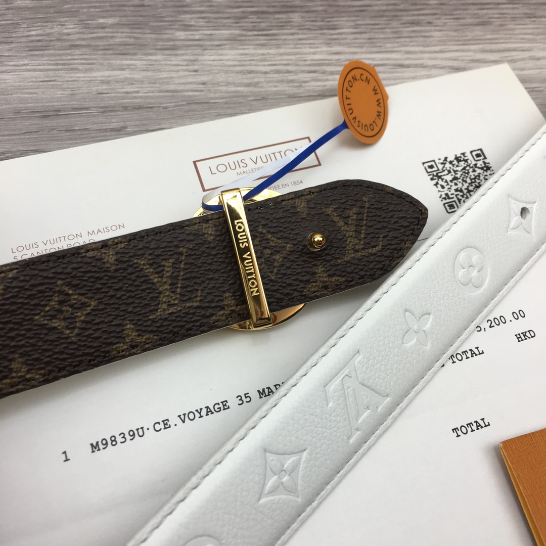 Louis Vuitton LV Women's New Belt 3cm