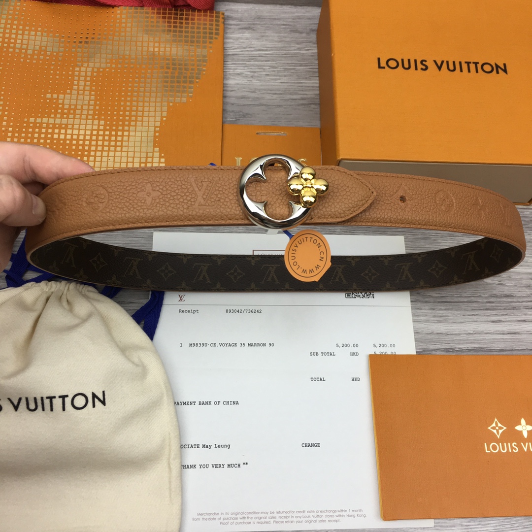 Louis Vuitton LV Women's New Belt 3cm