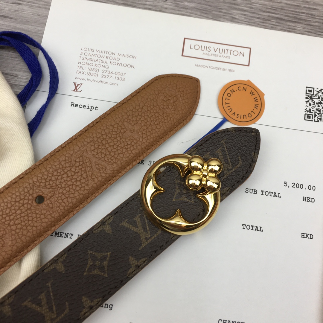 Louis Vuitton LV Women's New Belt 3cm