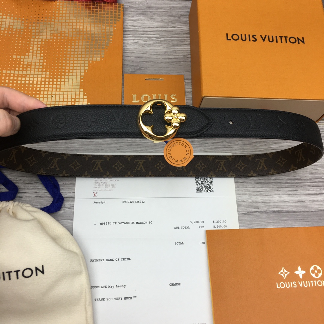 Louis Vuitton LV Women's New Belt 3cm