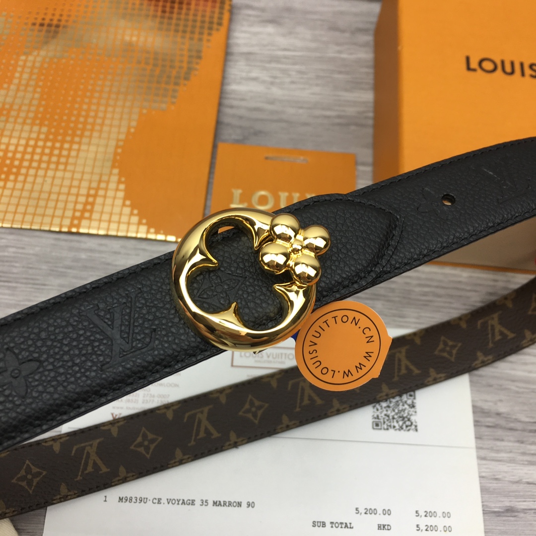 Louis Vuitton LV Women's New Belt 3cm