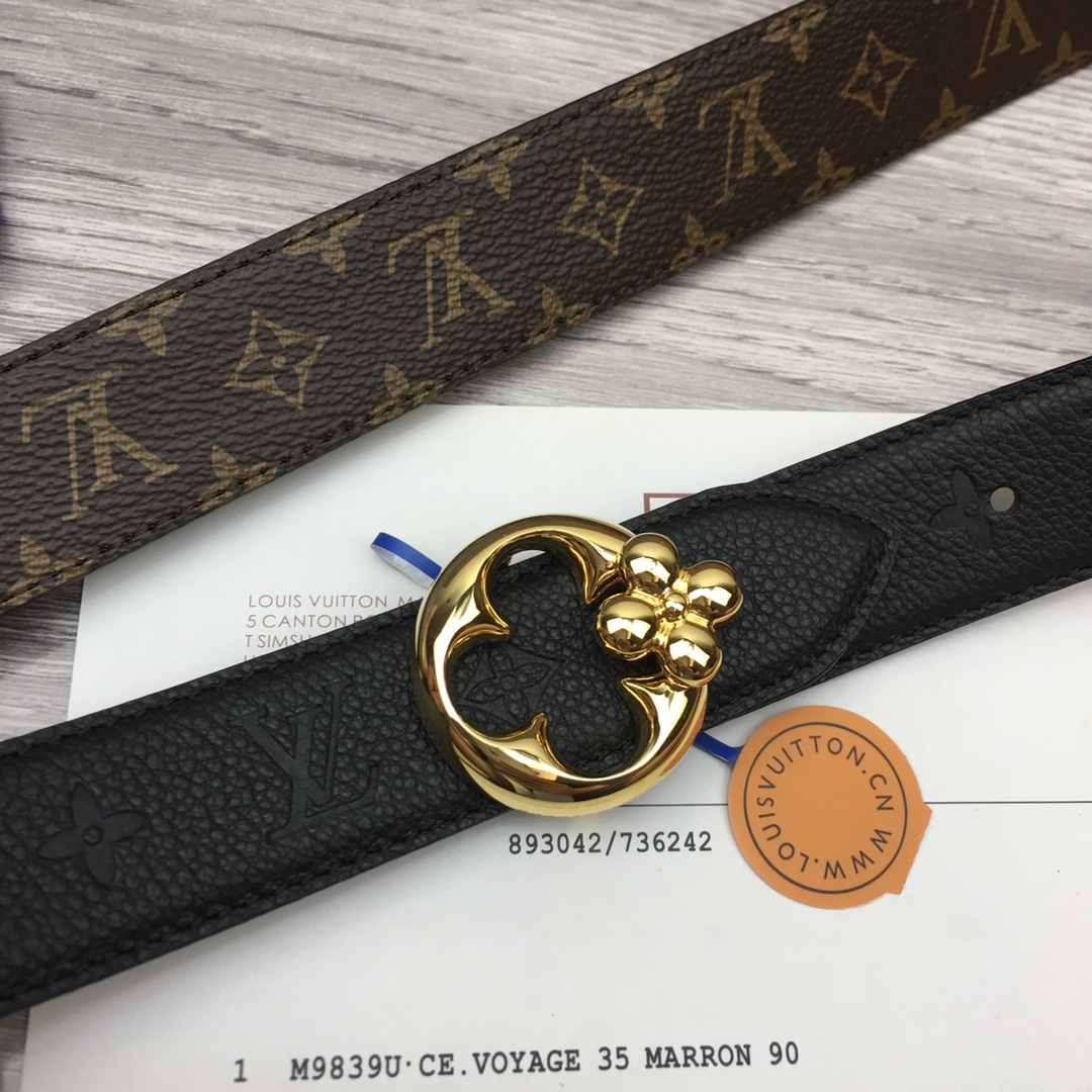 Louis Vuitton LV Women's New Belt 3cm