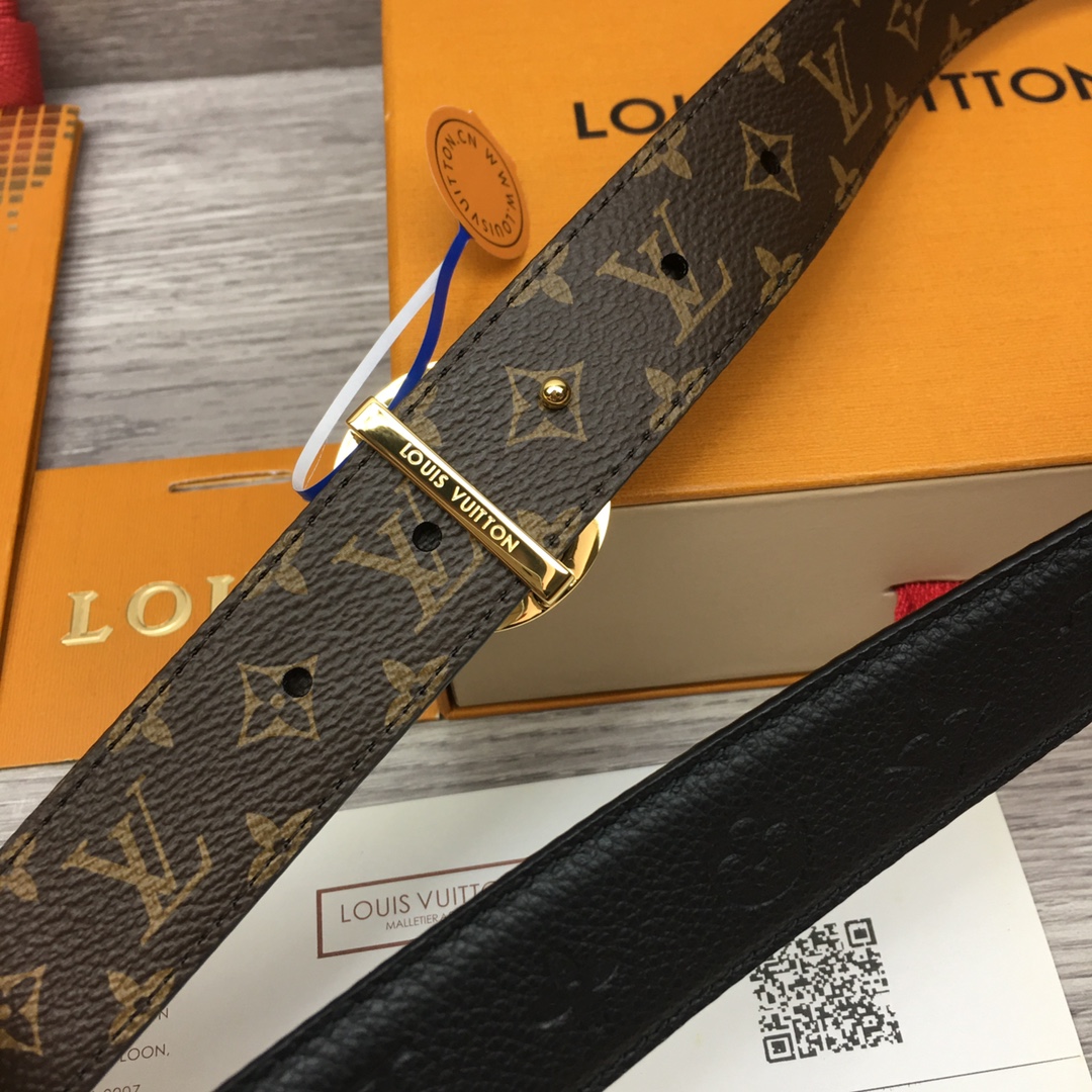 Louis Vuitton LV Women's New Belt 3cm