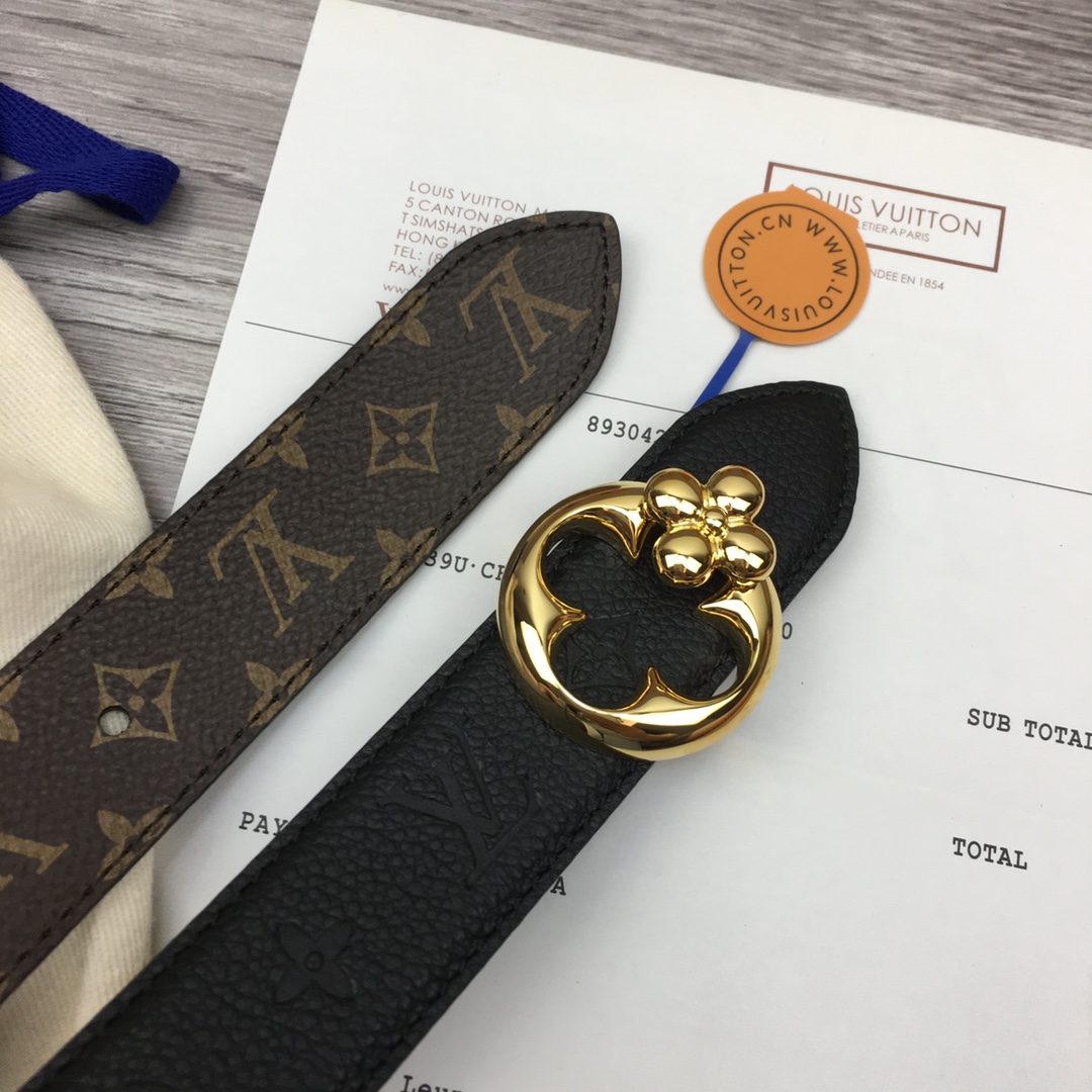 Louis Vuitton LV Women's New Belt 3cm