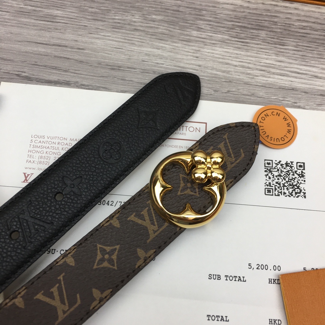 Louis Vuitton LV Women's New Belt 3cm