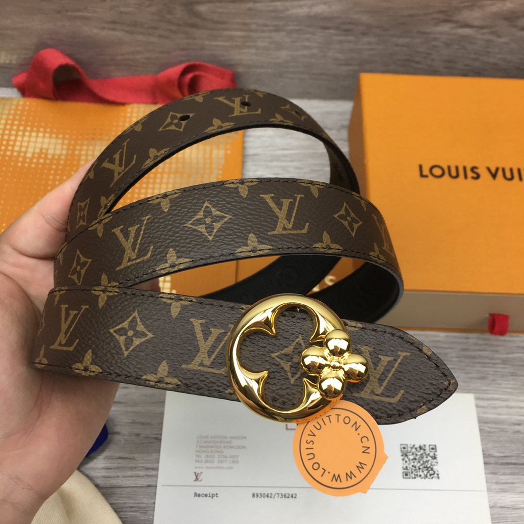 Louis Vuitton LV Women's New Belt 3cm