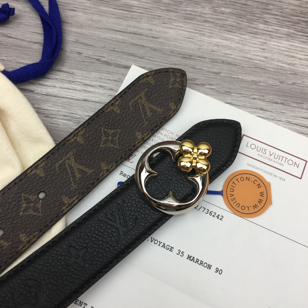 Louis Vuitton LV Women's New Belt 3cm