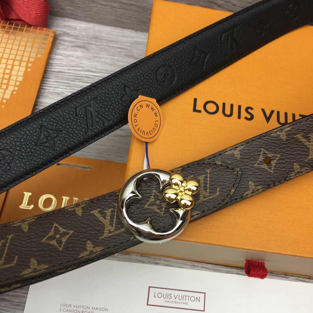 Louis Vuitton LV Women's New Belt 3cm