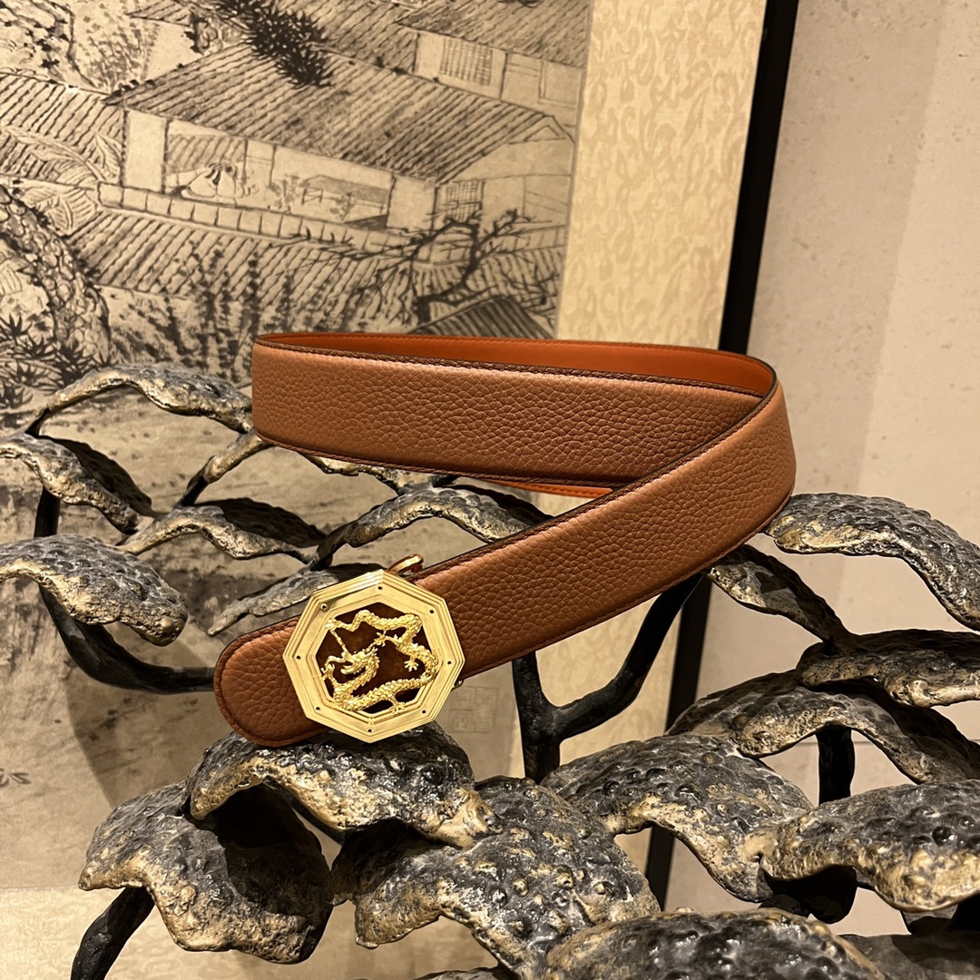 Ferragamo Men's Luxury Reversible Belt