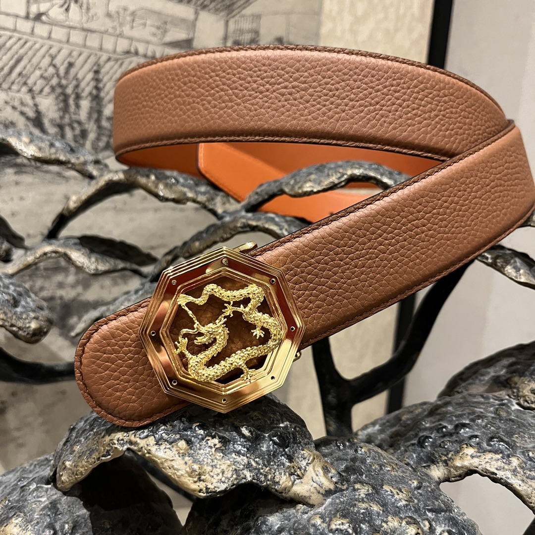 Ferragamo Men's Luxury Reversible Belt