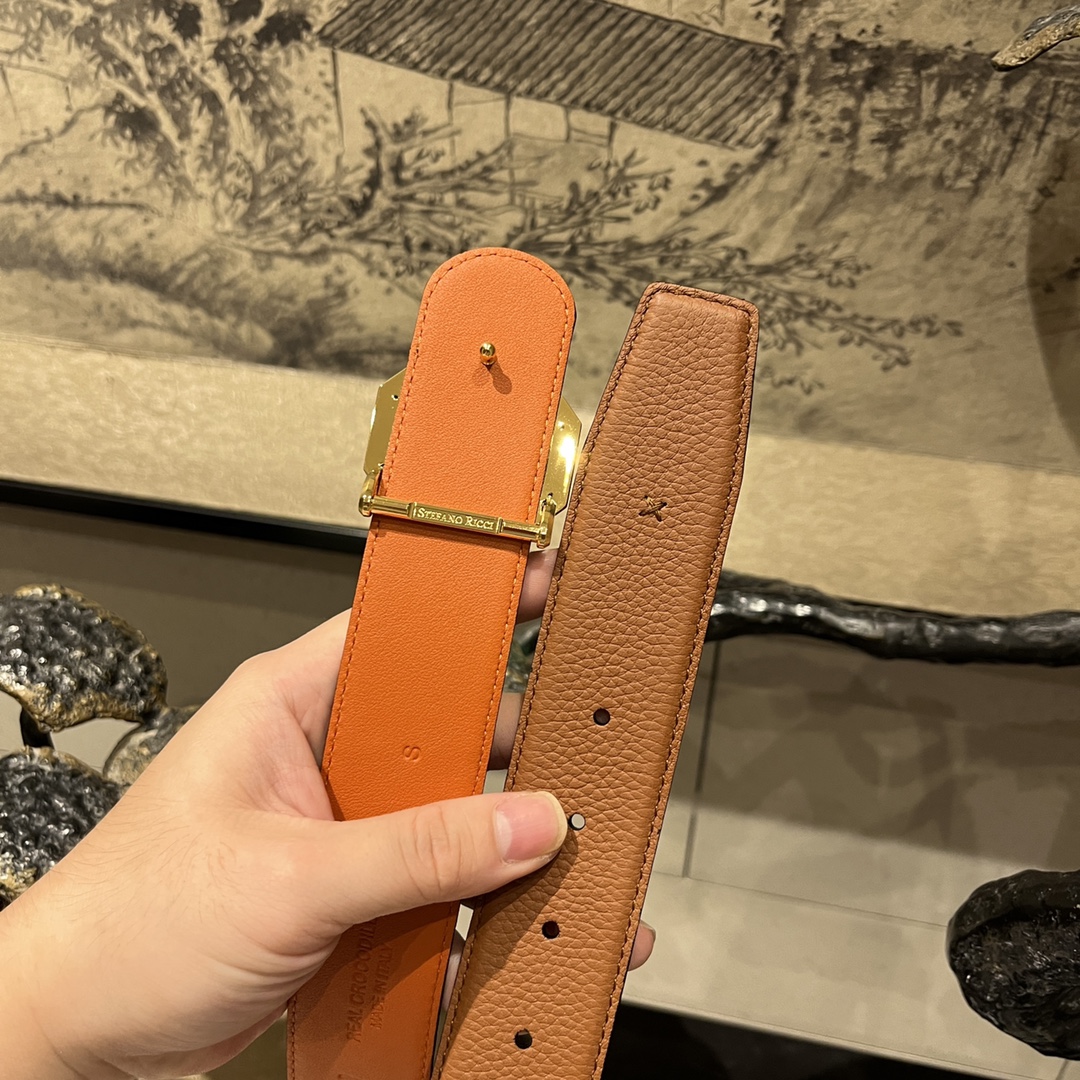 Ferragamo Men's Luxury Reversible Belt