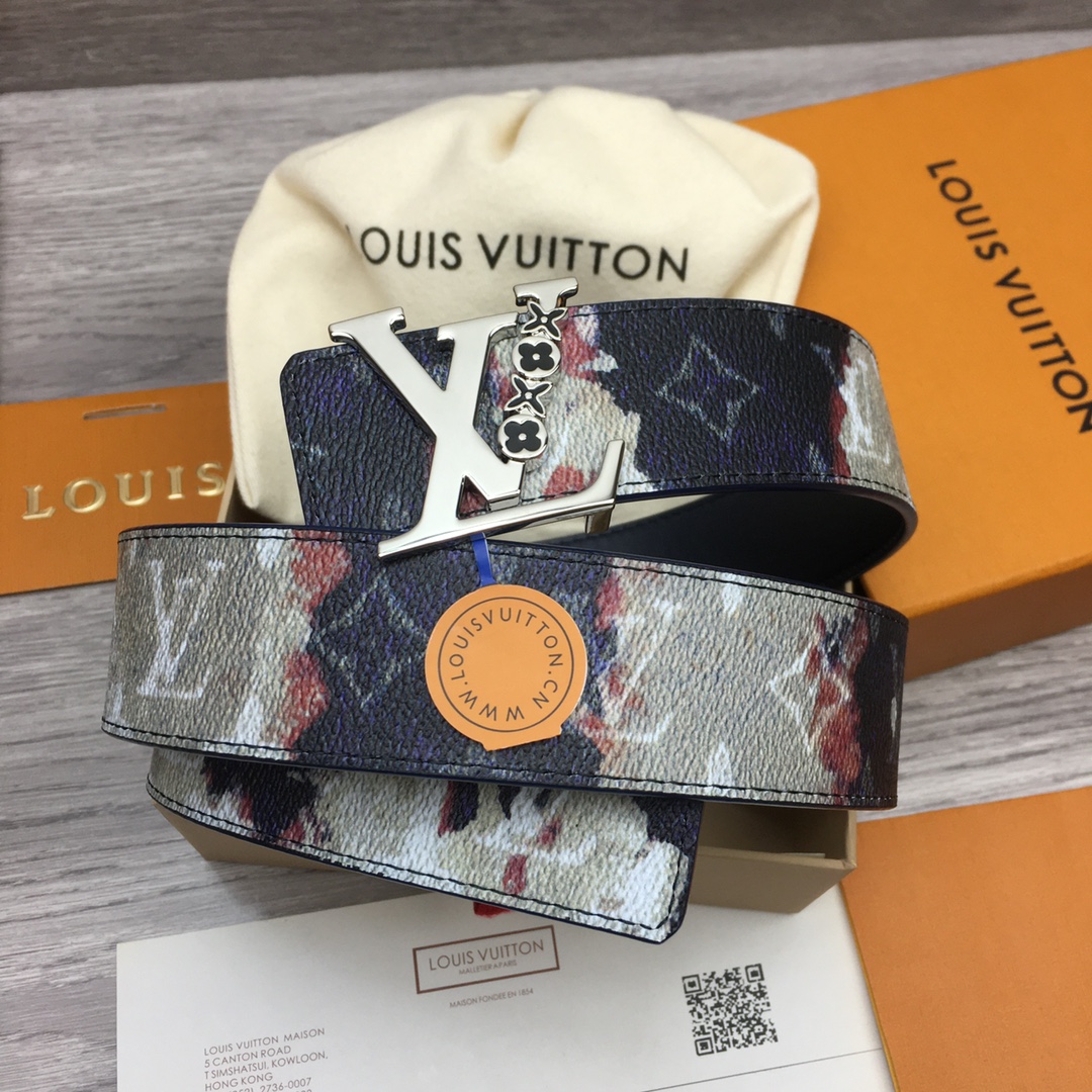 Louis Vuitton Men's Reversible Canvas Belt