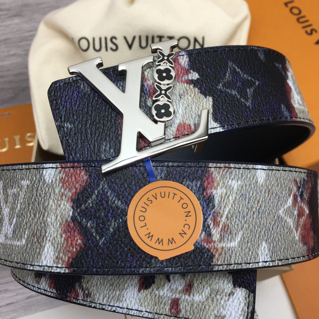 Louis Vuitton Men's Reversible Canvas Belt