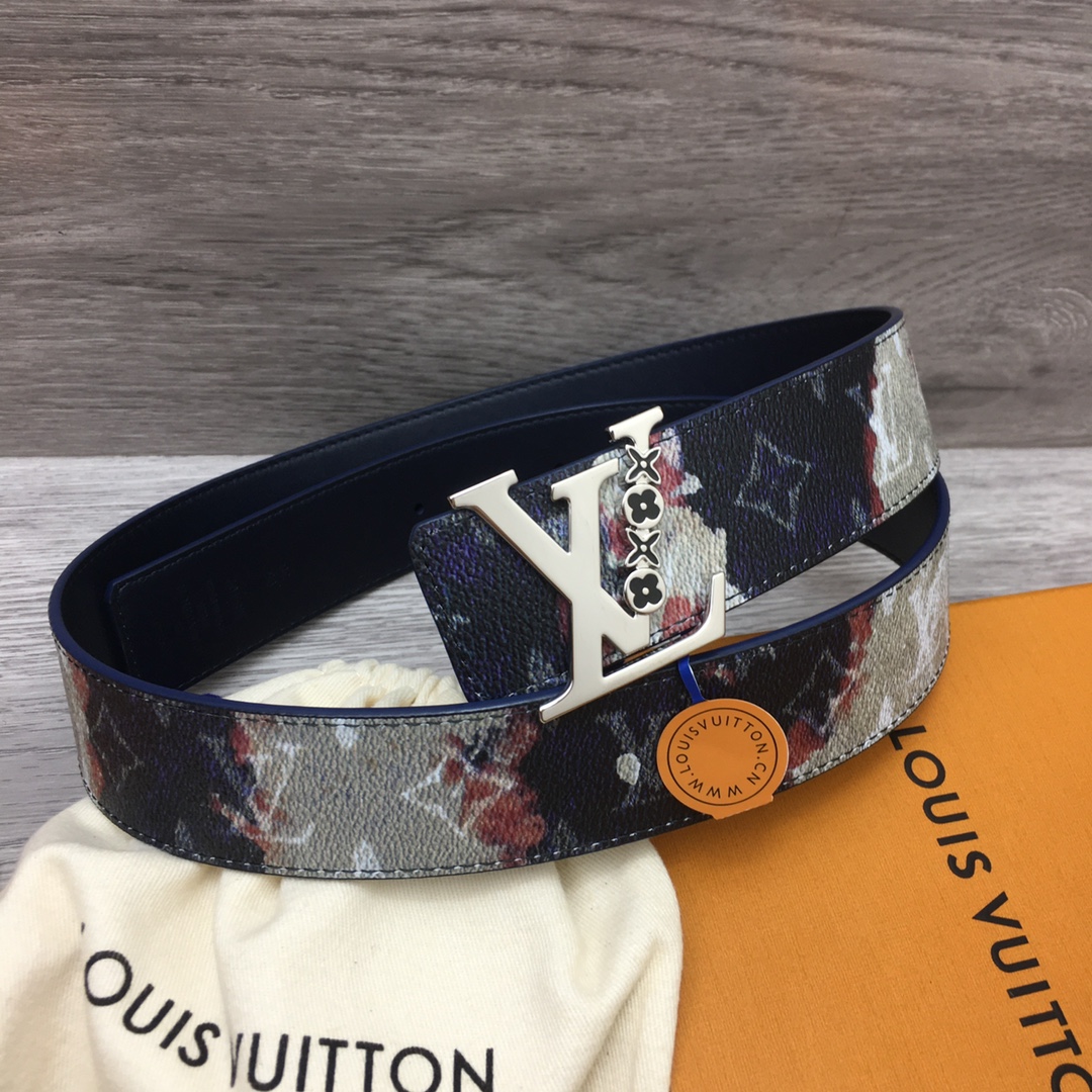 Louis Vuitton Men's Reversible Canvas Belt