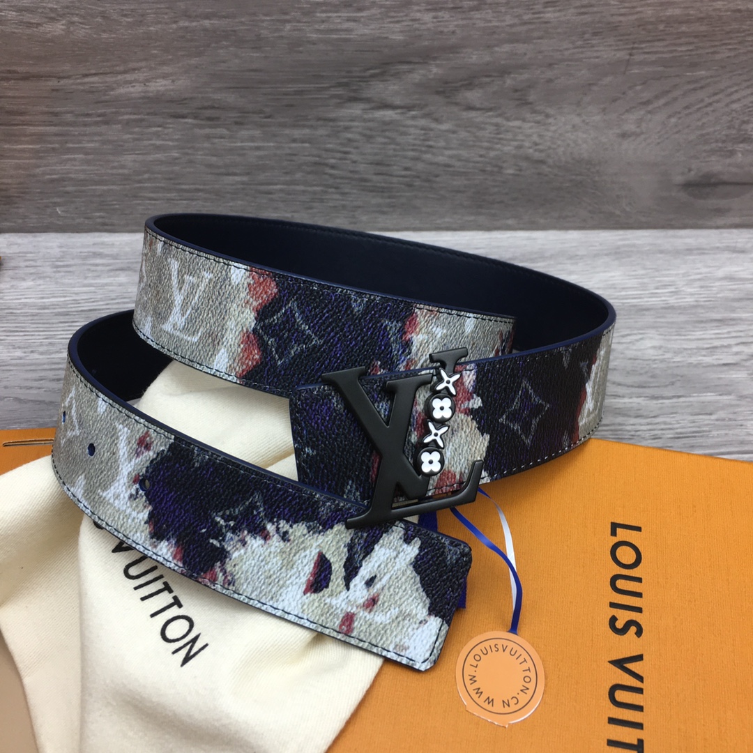 Louis Vuitton Men's Reversible Canvas Belt