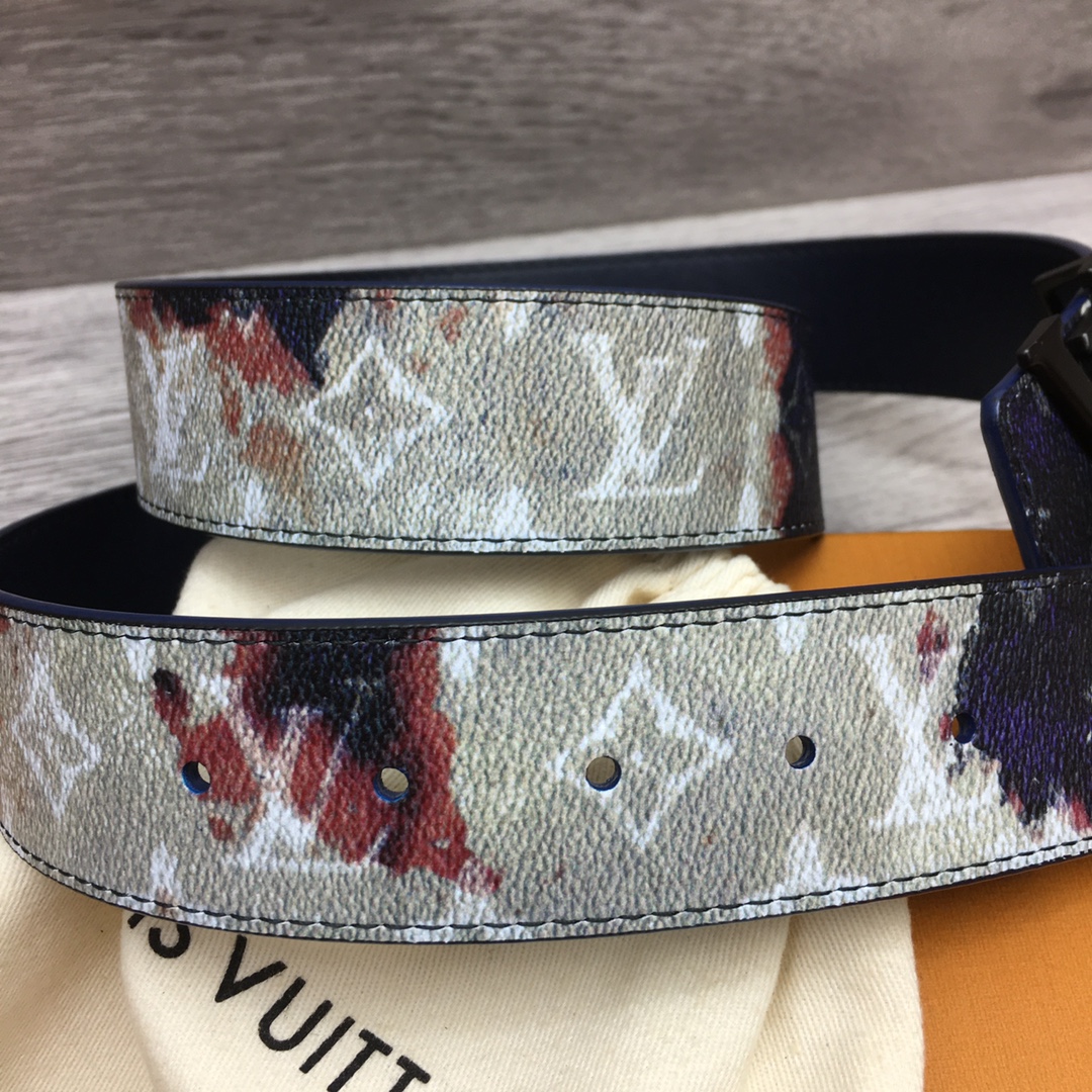 Louis Vuitton Men's Reversible Canvas Belt