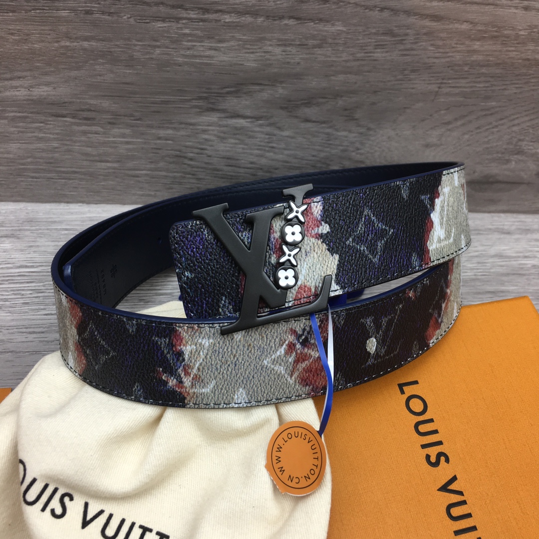 Louis Vuitton Men's Reversible Canvas Belt