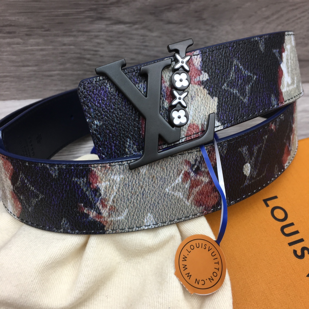 Louis Vuitton Men's Reversible Canvas Belt