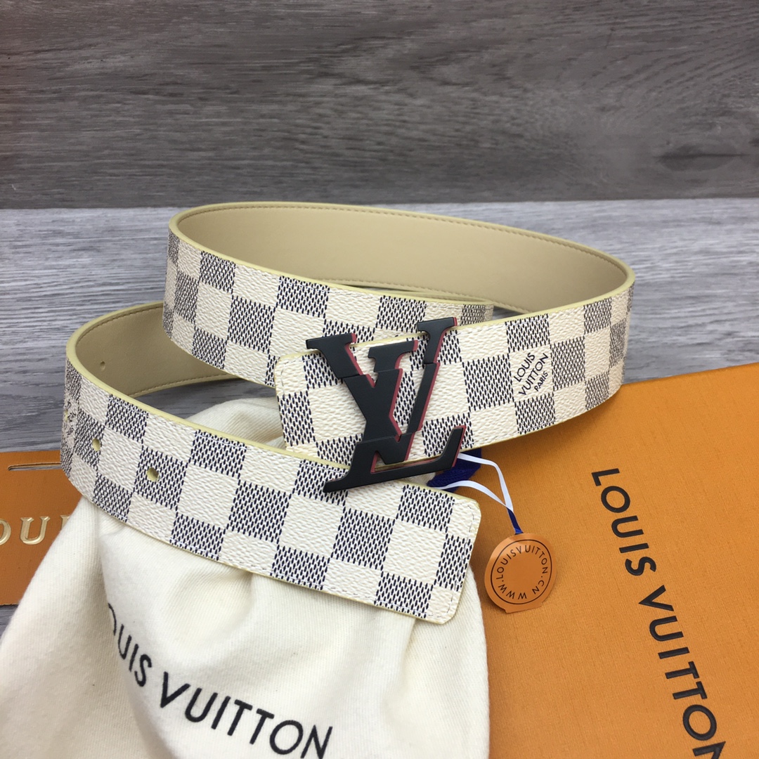 Louis Vuitton Men's Custom Canvas Reversible Belt