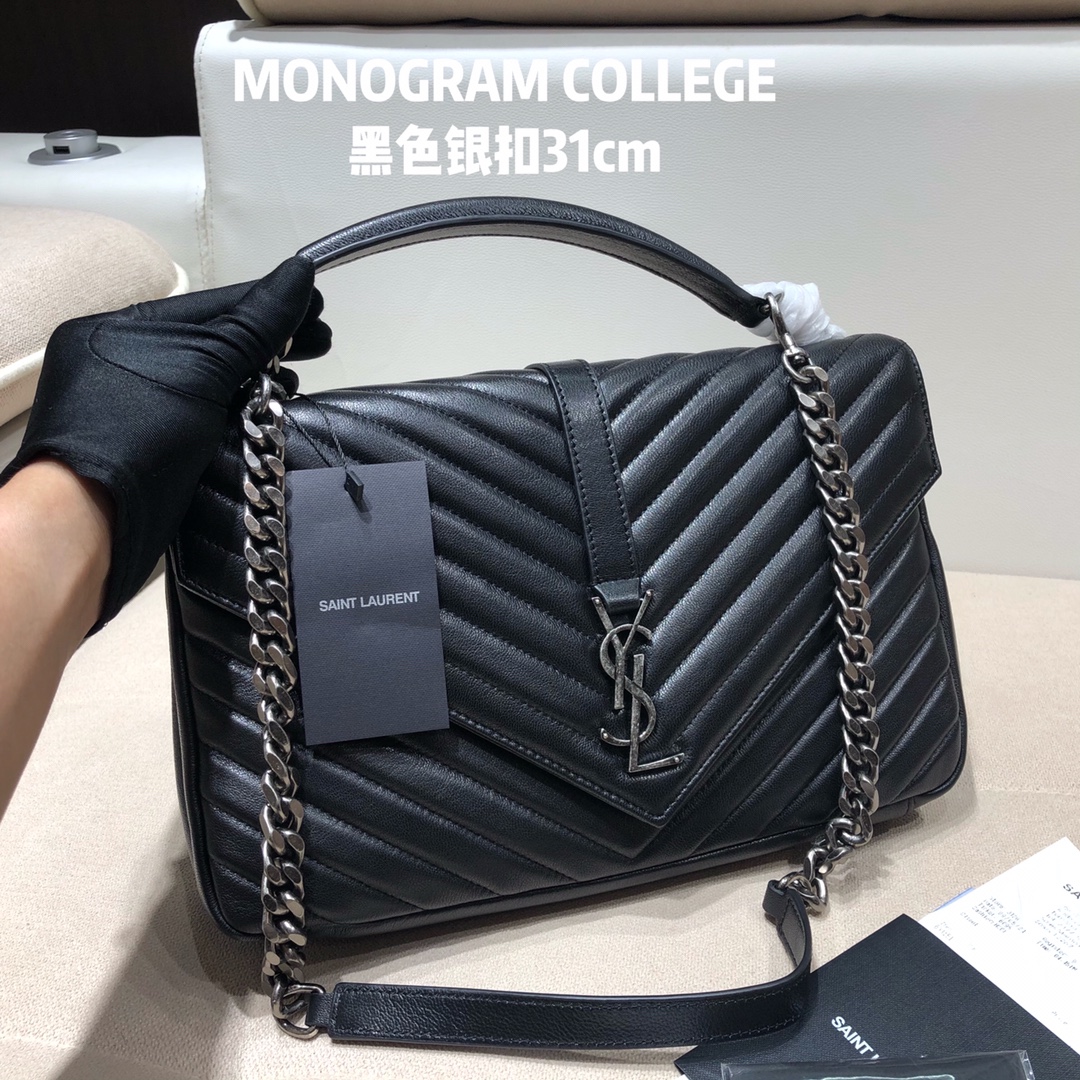 Saint Laurent Monogram College Bag YSL