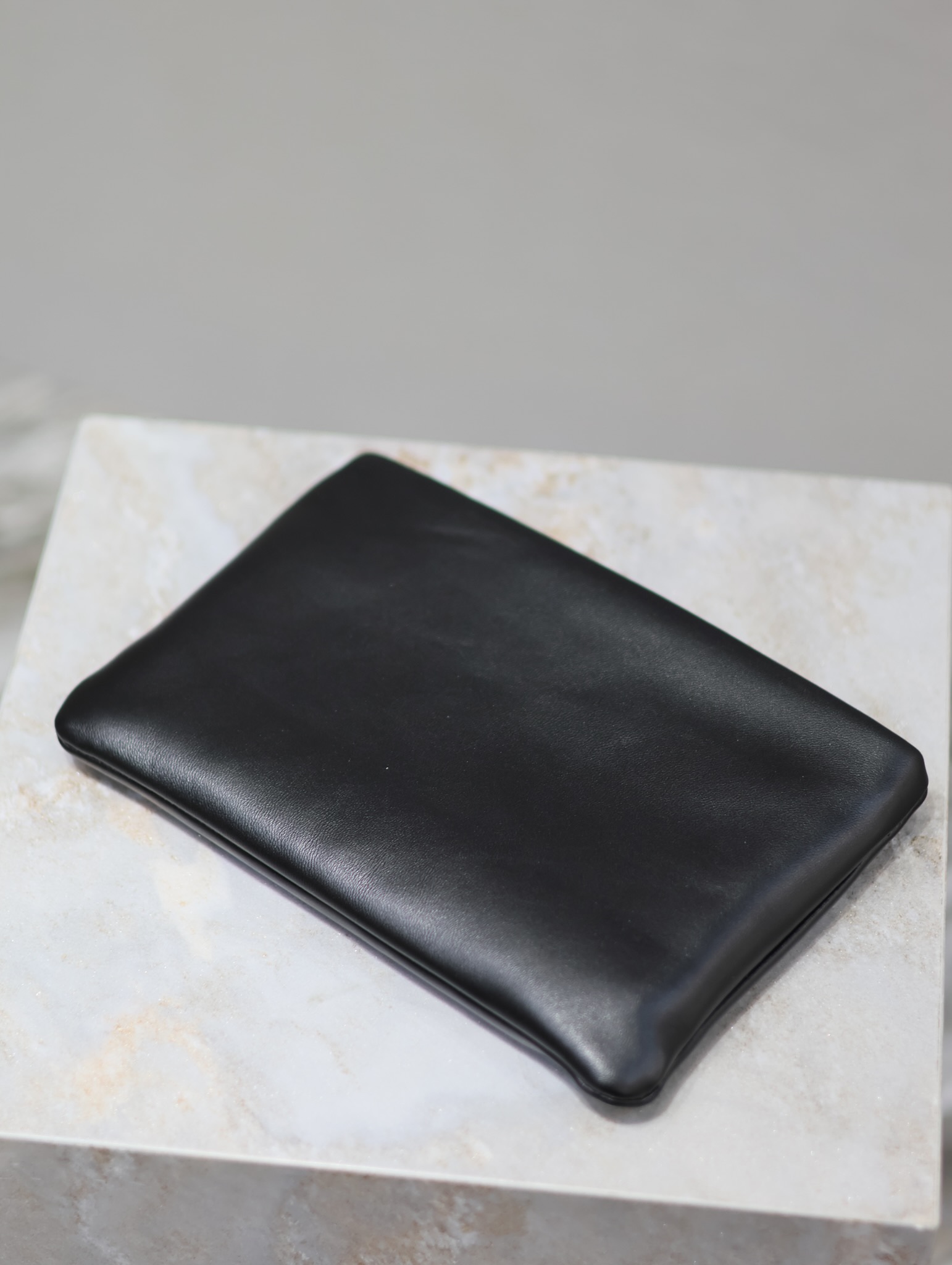 Saint Laurent Monogram Clutch in Black