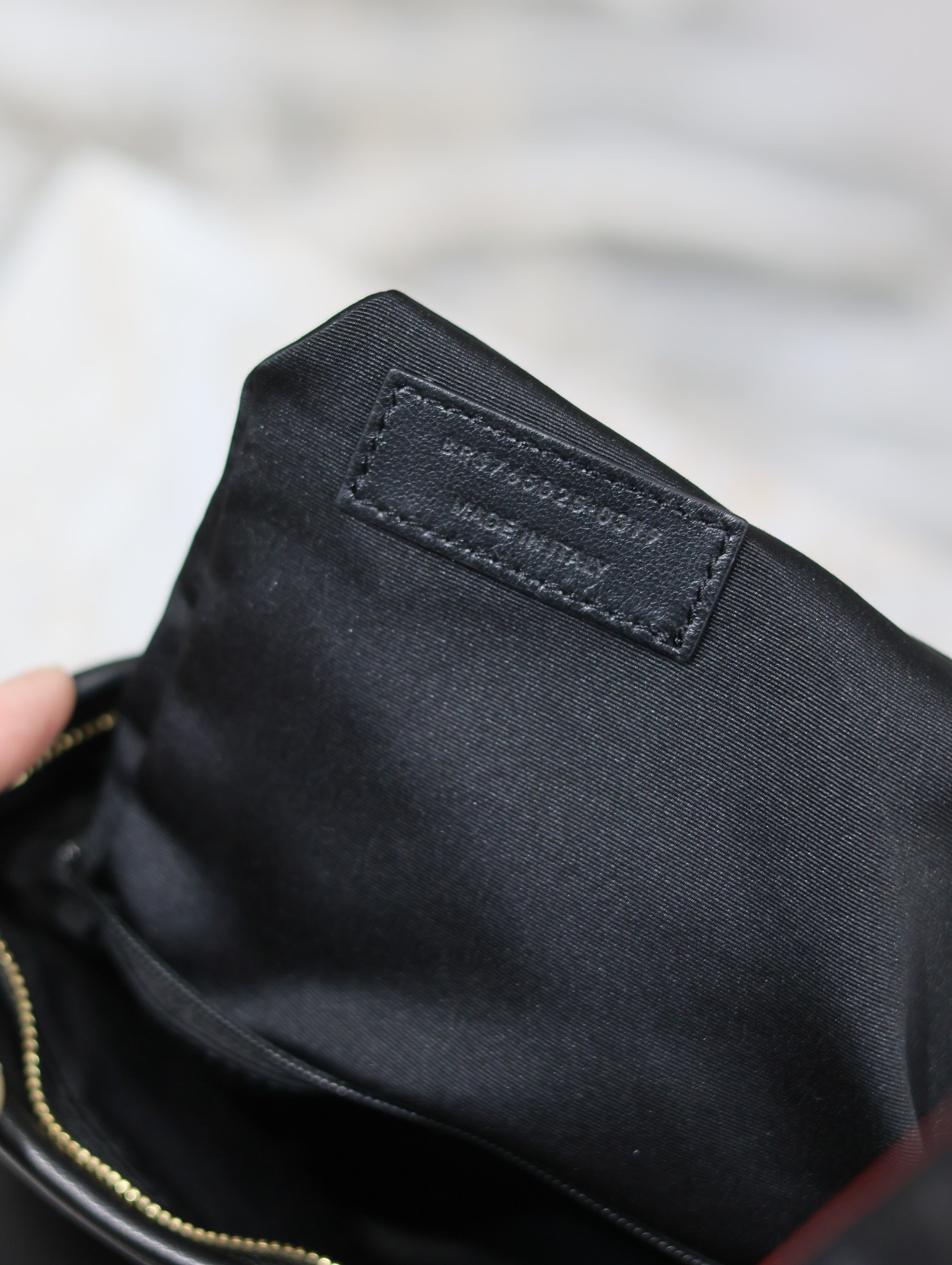 Saint Laurent Calypso Clutch in Black