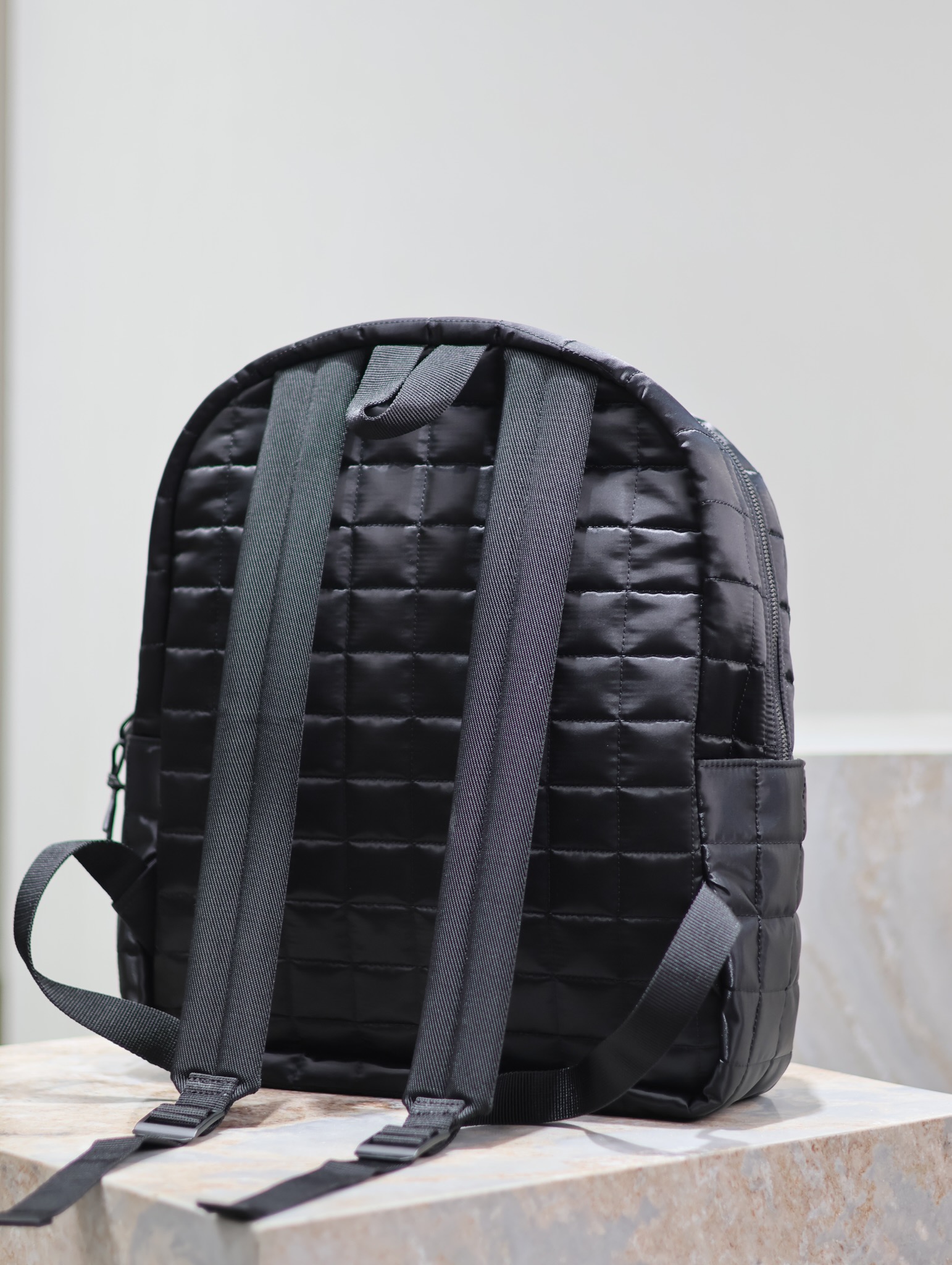 Saint Laurent Checkered Nylon Backpack