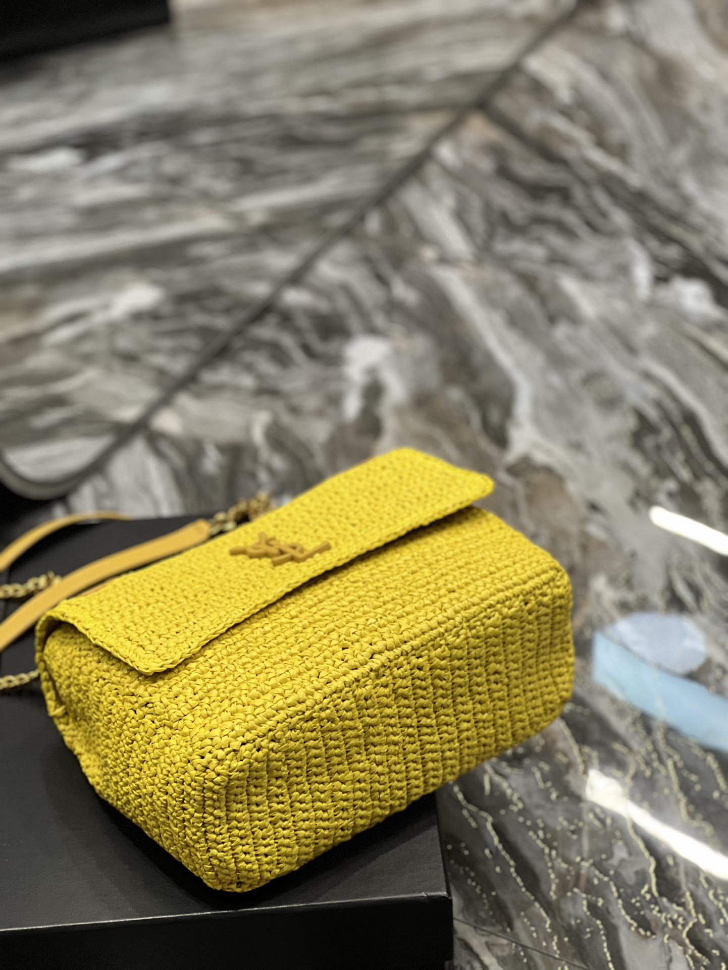  Saint Laurent YSL Niki Woven Bag