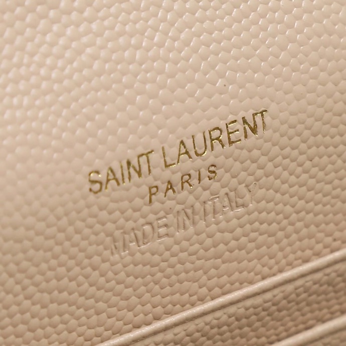 Saint Laurent YSL SLP Two-Fold Short Wallet