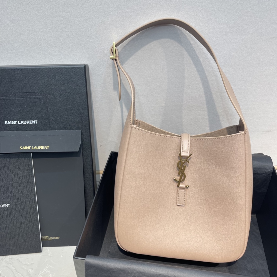 Saint Laurent Rose Hobo Bag