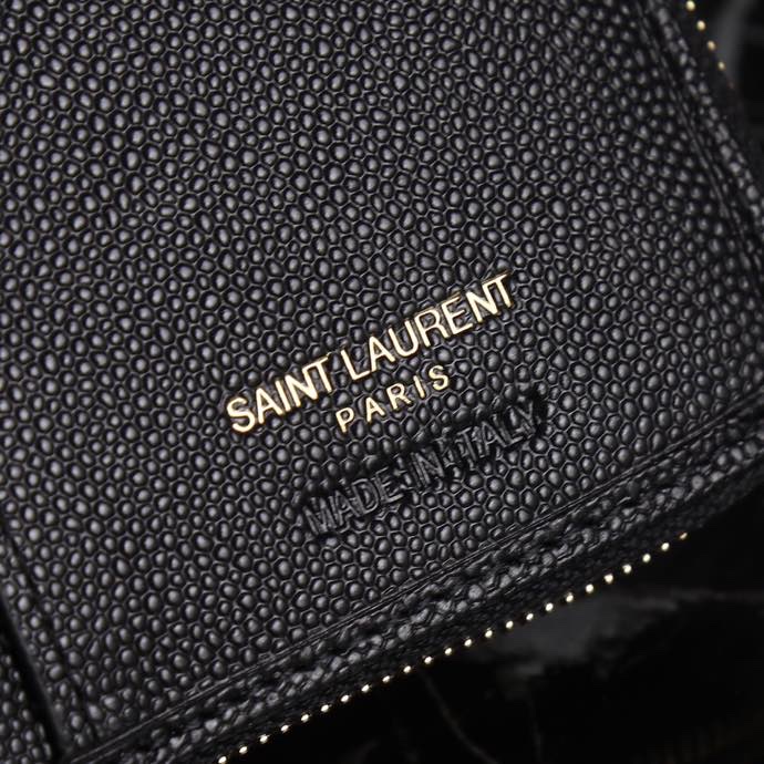 Saint Laurent SLP Short Round Zip Wallet