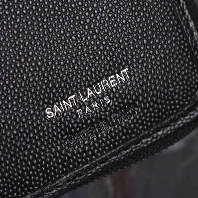 Saint Laurent SLP Short Round Zip Wallet