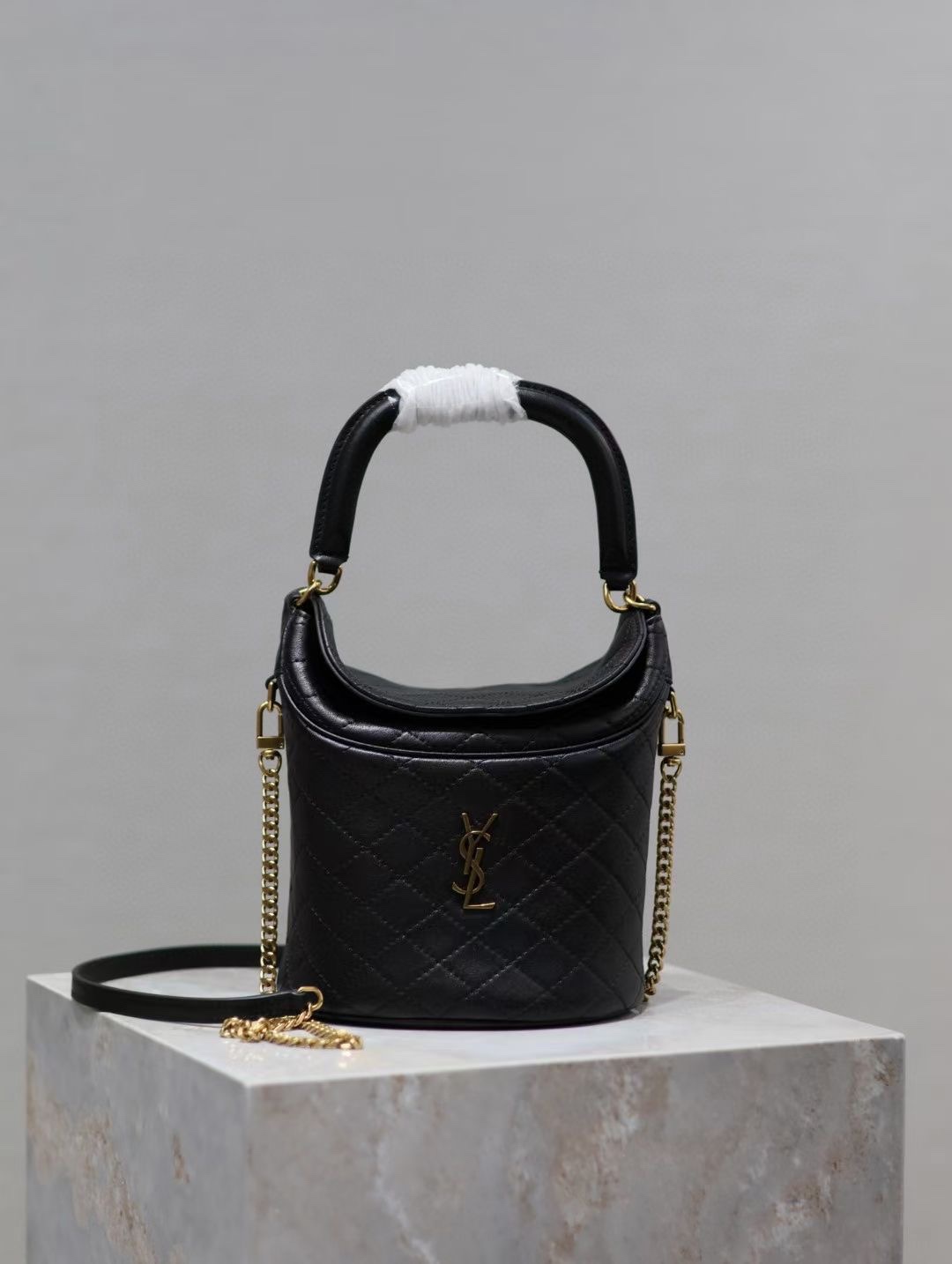 Saint Laurent YSL Gaby Bucket Flap Bag