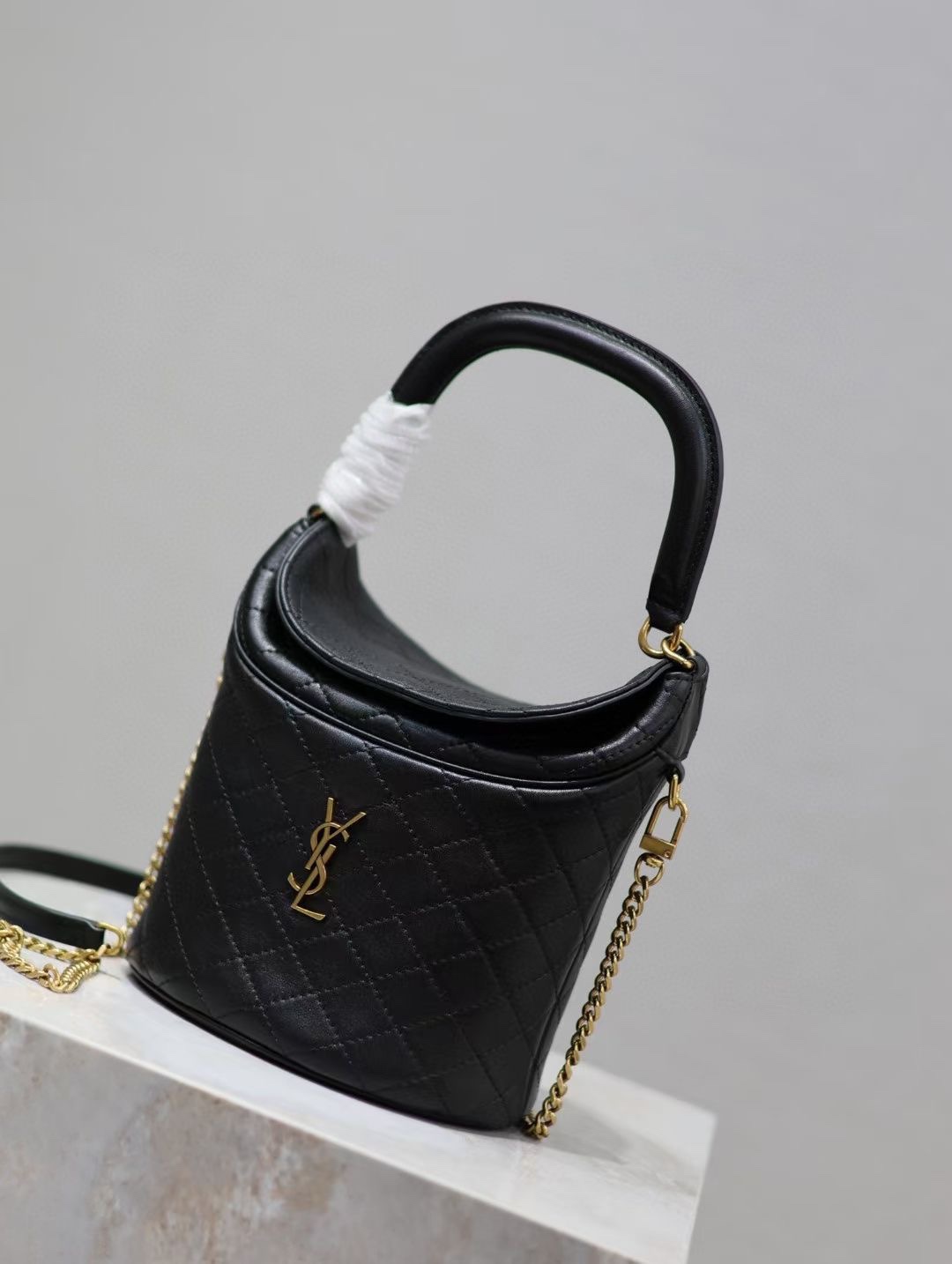 Saint Laurent YSL Gaby Bucket Flap Bag