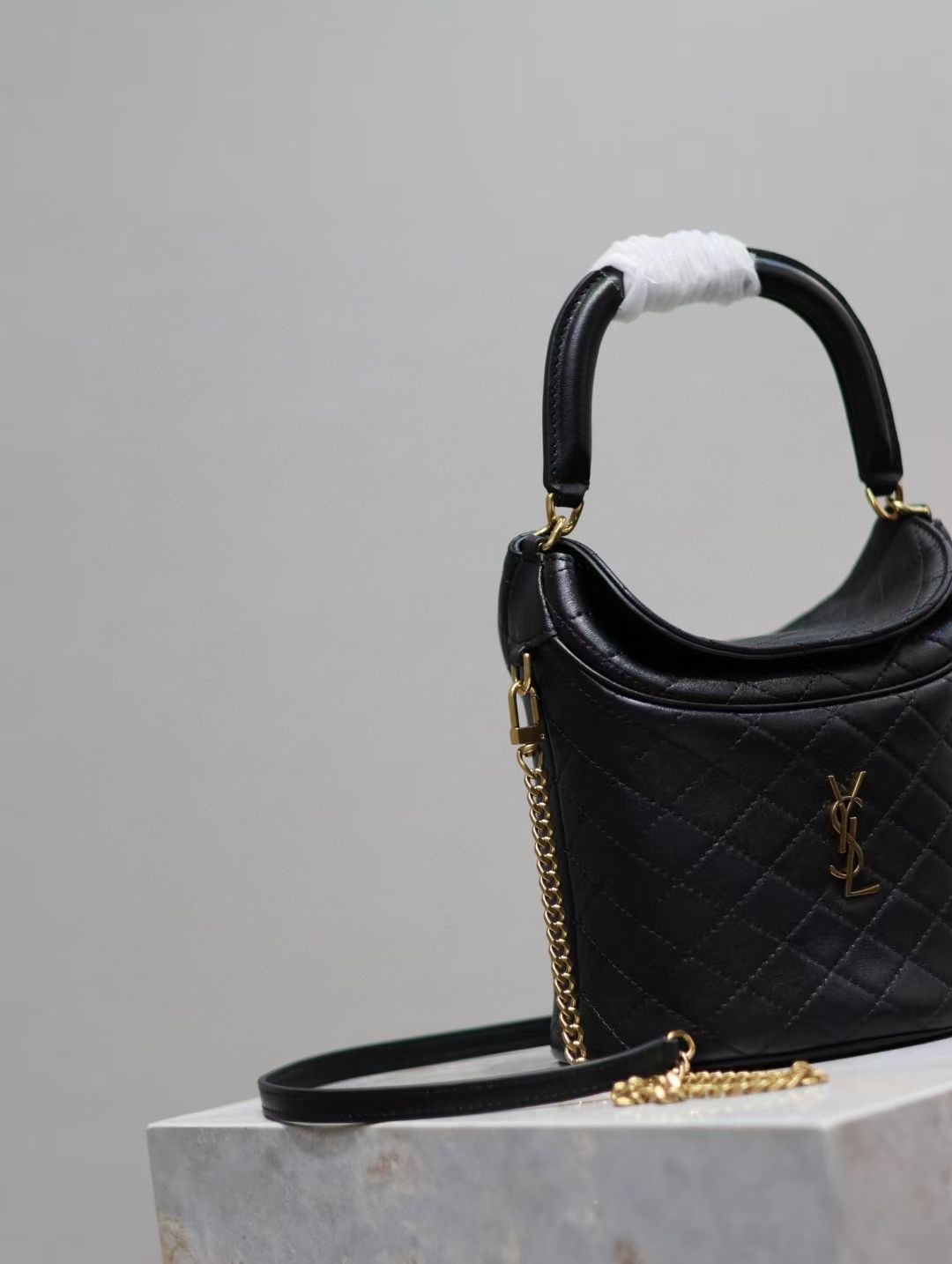 Saint Laurent YSL Gaby Bucket Flap Bag