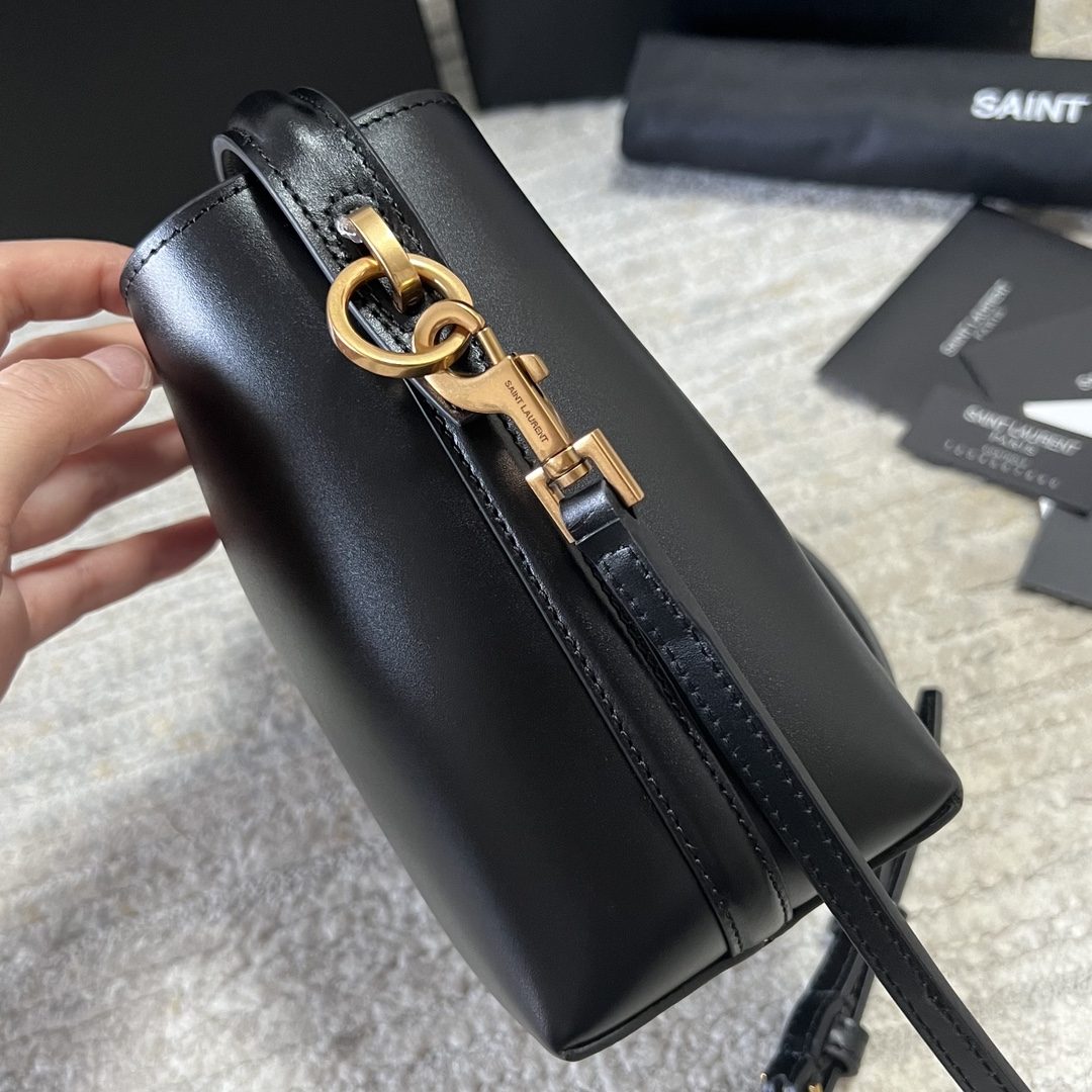 Saint Laurent YSL LE 3 7 Mini Bucket Bag