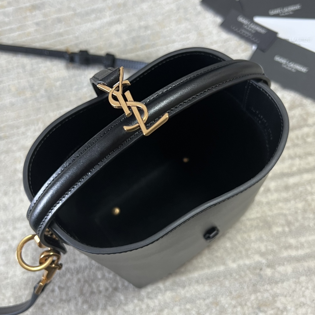 Saint Laurent YSL LE 3 7 Mini Bucket Bag