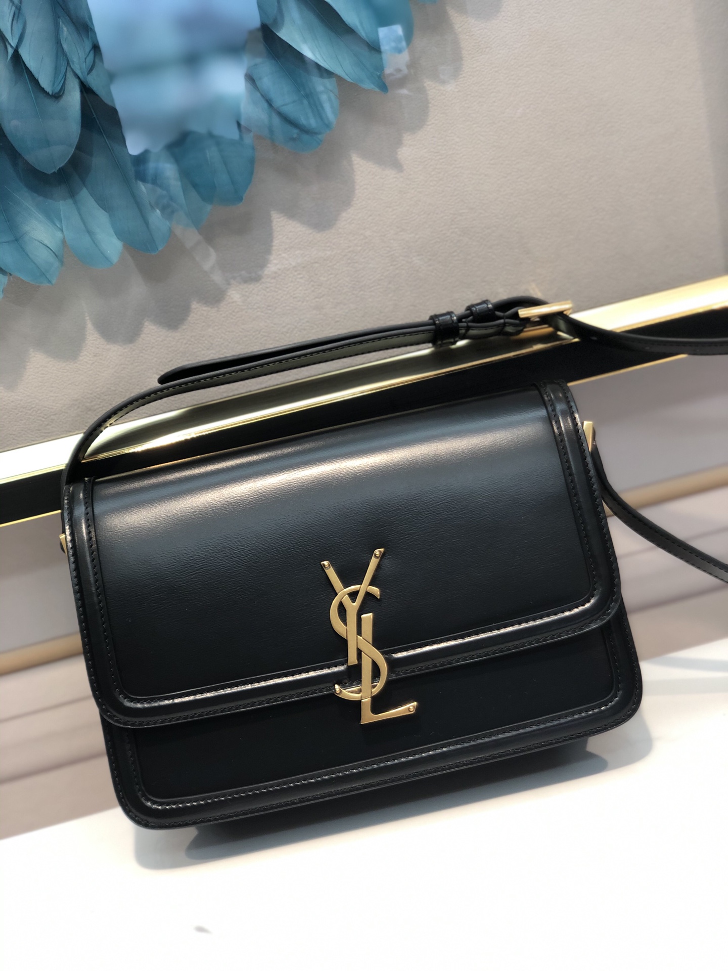 Saint Laurent YSL Solferino Box Bag