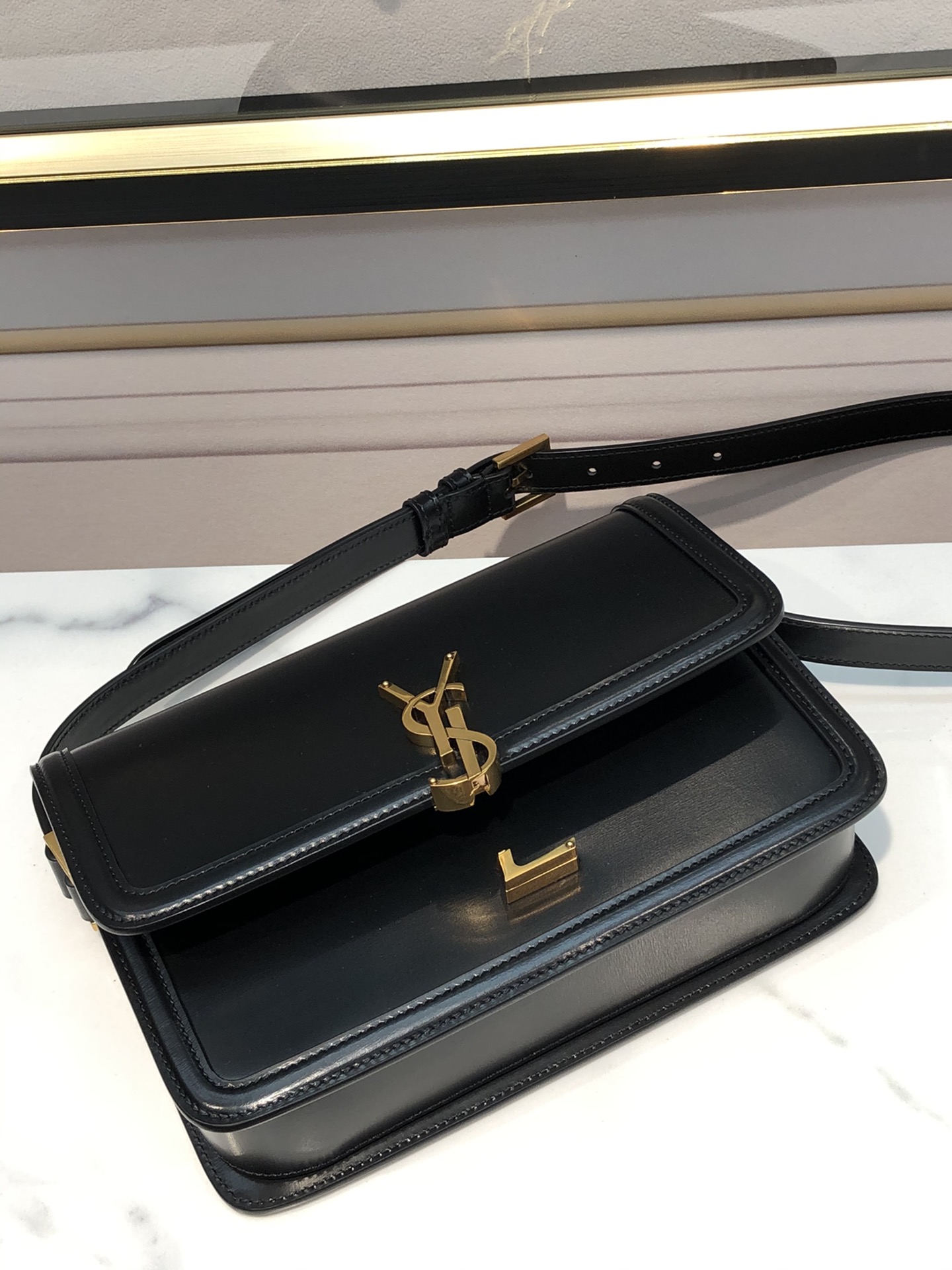 Saint Laurent YSL Solferino Box Bag