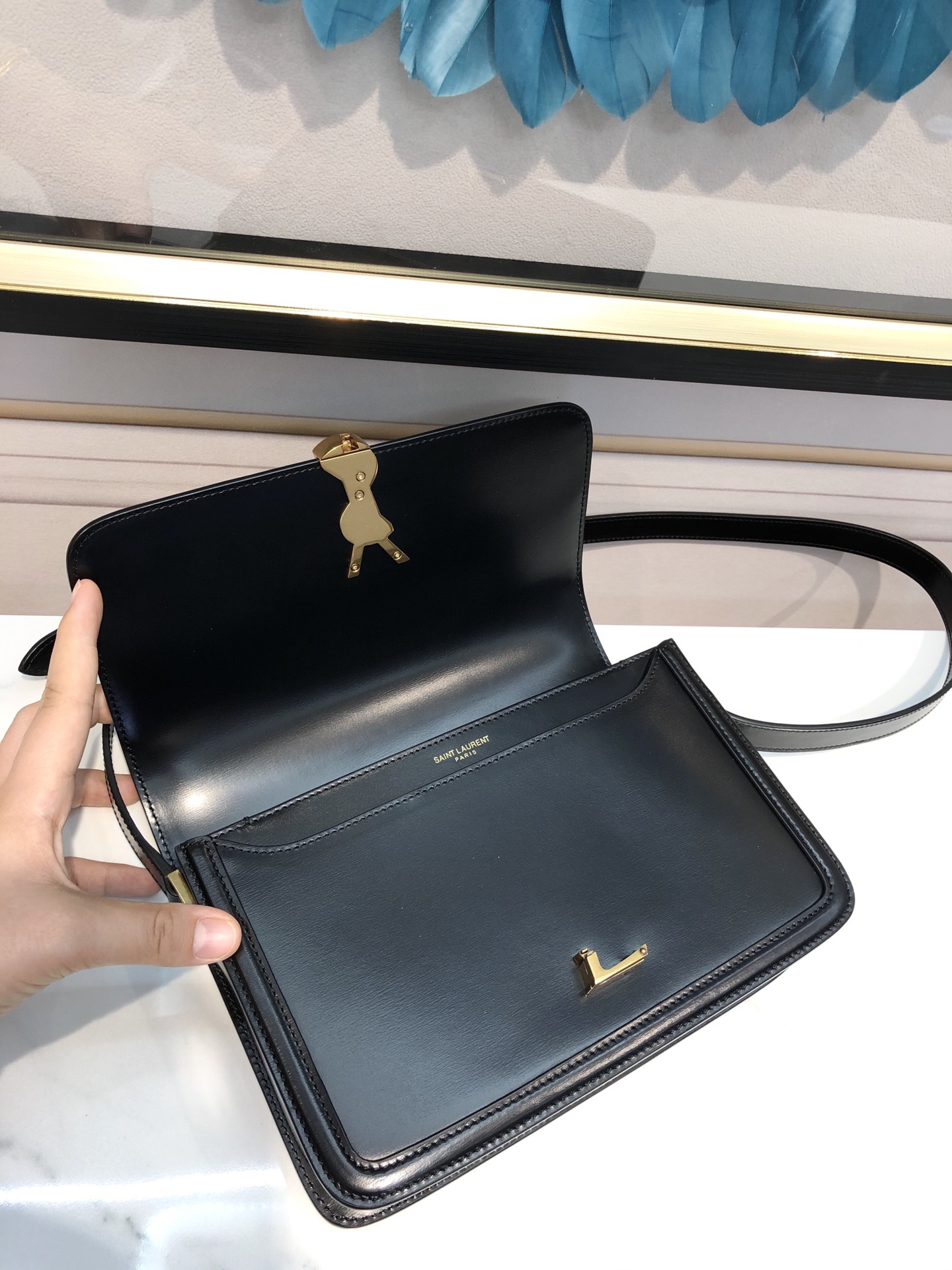 Saint Laurent YSL Solferino Box Bag