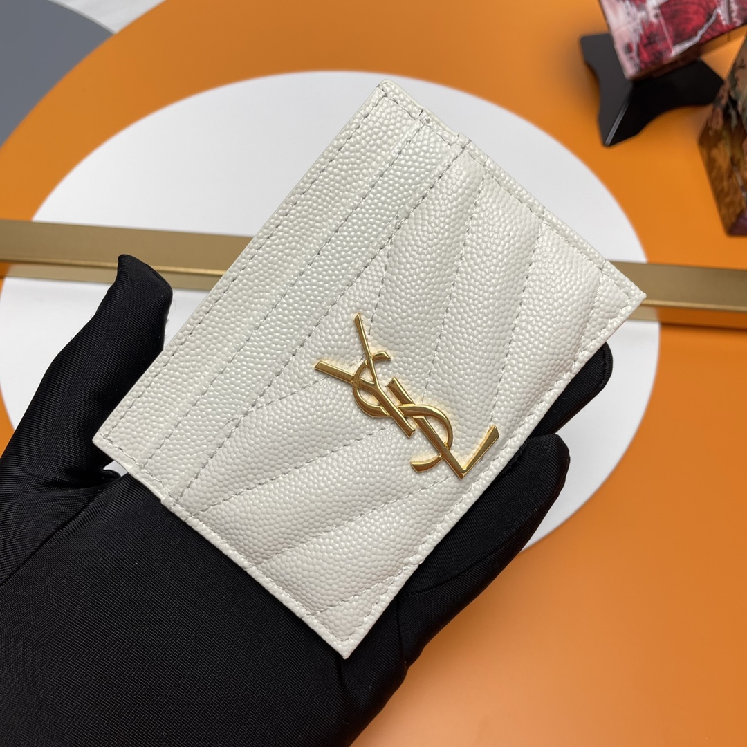  Saint Laurent YSL Monogram Card Holder