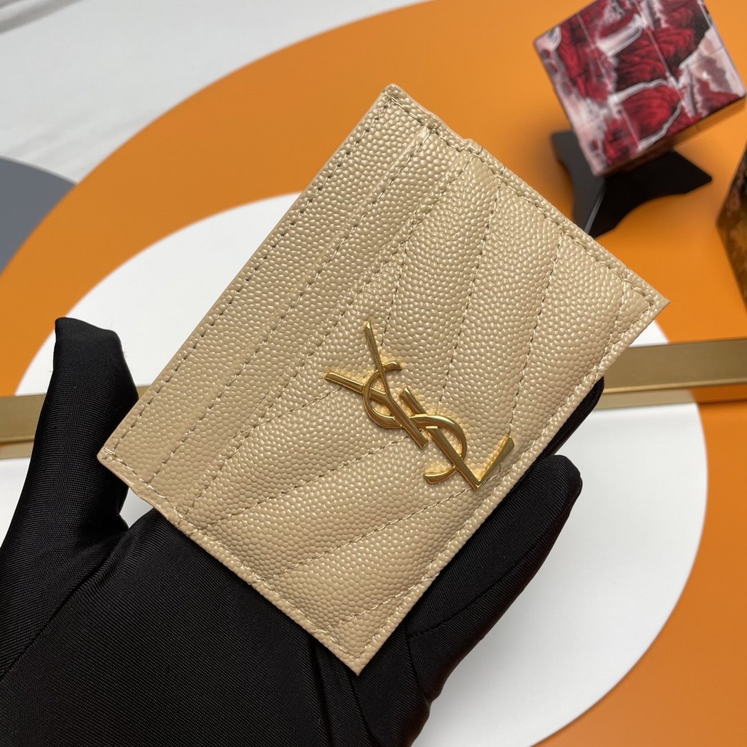  Saint Laurent YSL Monogram Card Holder