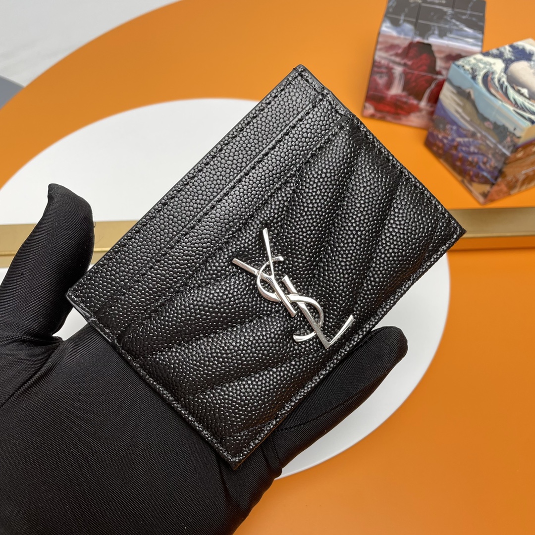  Saint Laurent YSL Monogram Card Holder