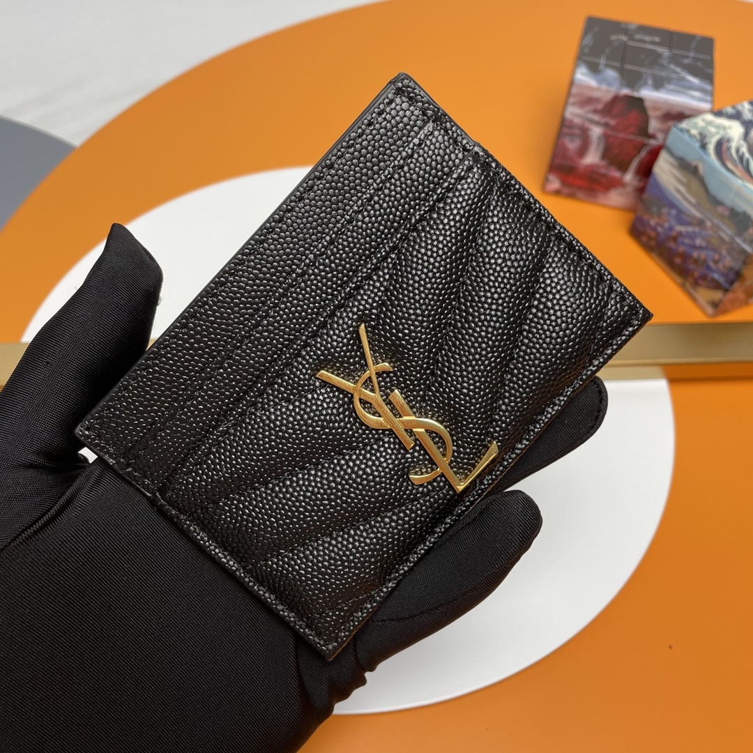  Saint Laurent YSL Monogram Card Holder