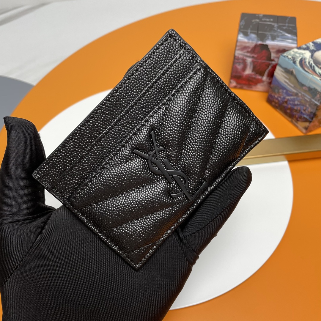  Saint Laurent YSL Monogram Card Holder