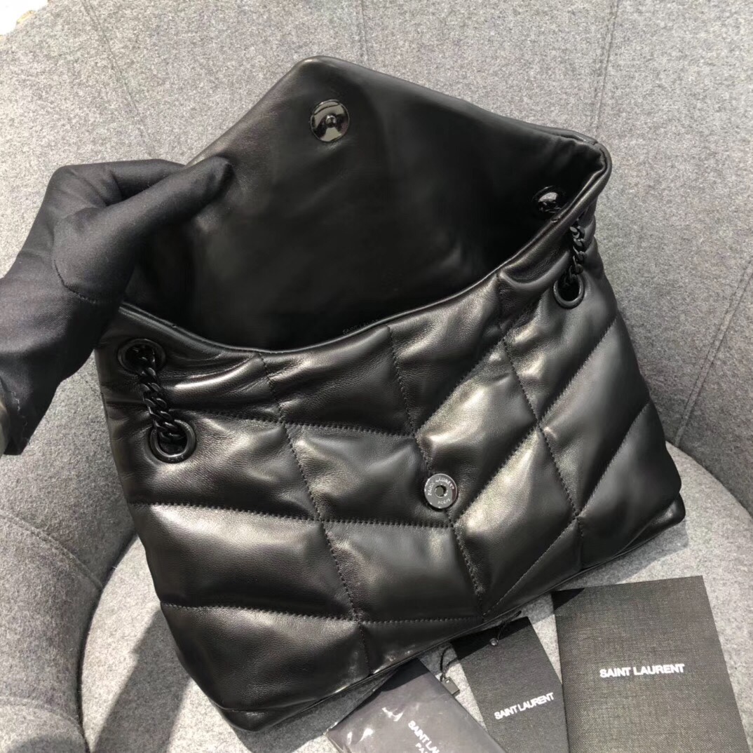 Saint Laurent YSL Lou Lou Puffer Quilted Lambskin Bag