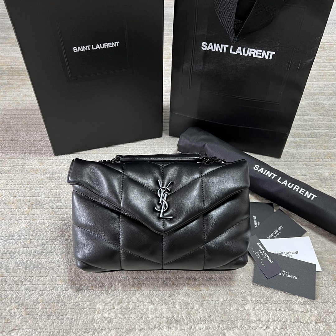 Saint Laurent YSL Loulou Mini Double Eyelet Bag