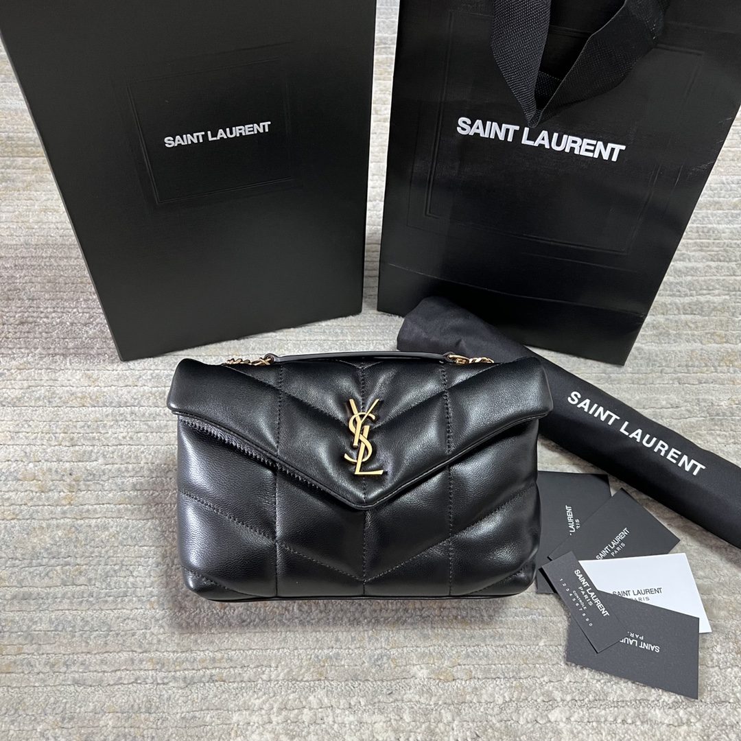 Saint Laurent YSL Loulou Mini Double Eyelet Bag